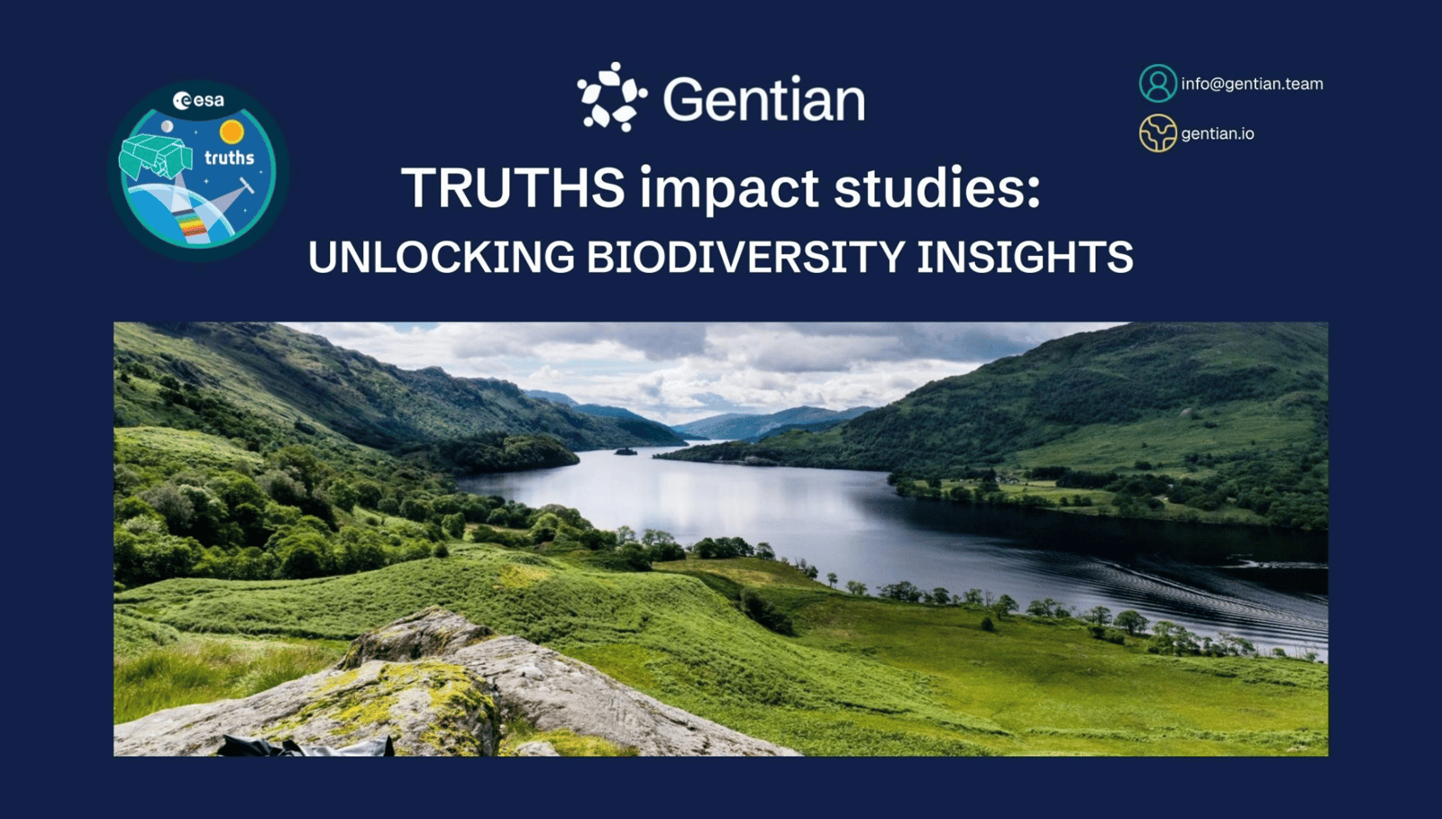 Gentian Awarded ESA Funding to Lead Biodiversity Monitoring in TACOS-TRUTHS Project
