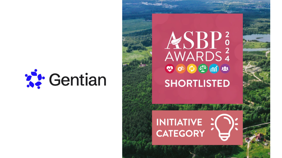 Gentian Recognised for Innovation in the 2024 ASBP Awards